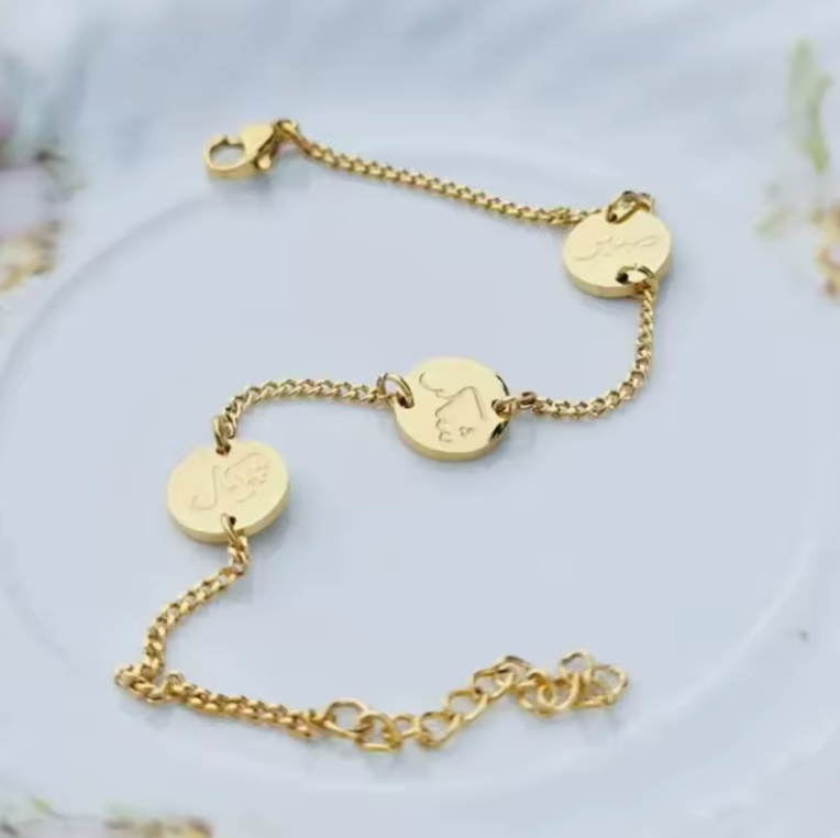 Bracelet Arabic 6 pièces