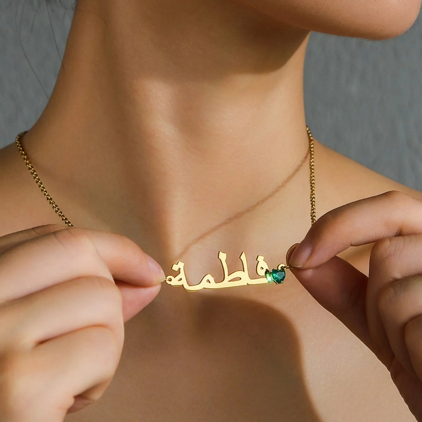 Colliers Arabic personnalisable pierre